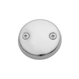 Jaclo - Two Hole Tub Faceplate - White