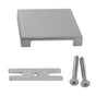 Jaclo - Concealed Mount Square Overflow Face Plate - White
