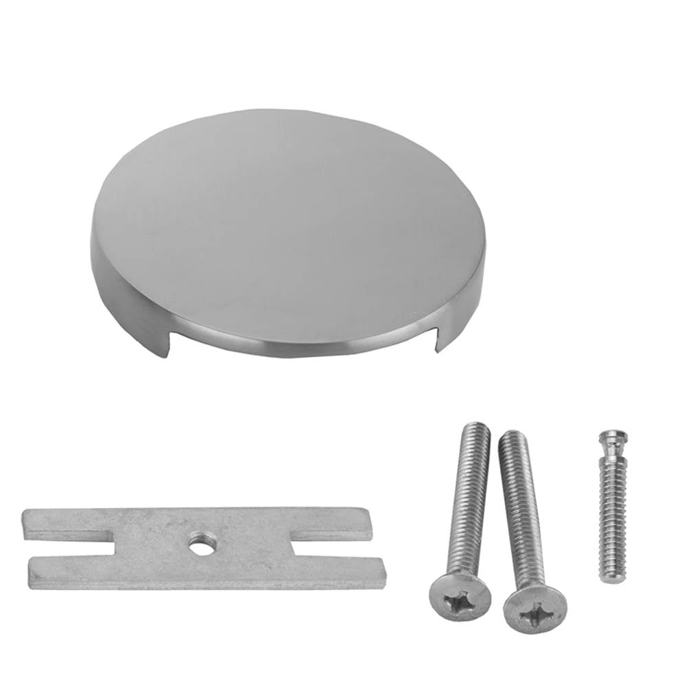 Jaclo - Concealed Mount Round Overflow Face Plate - White