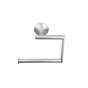 Jaclo - Lila Open Ring Toilet Paper Holder - White