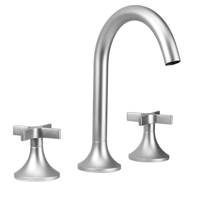 Jaclo - Lila Faucet with Cross Handles- 0.5 GPM - White