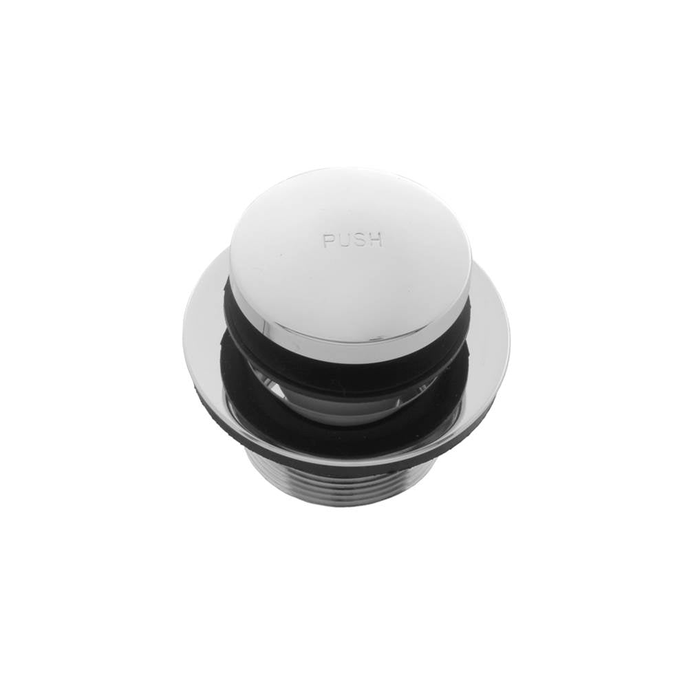 Jaclo - Toe Control Tub Drain Strainer - White