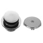 Jaclo - Toe Control Tub Drain Strainer with Faceplate (Single Hole) - White
