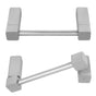 Jaclo - CUBIX Pivoting Toilet Paper Holder - White