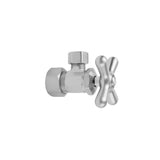 Jaclo - Multi Turn Angle Pattern 5/8'' O.D. Compression (Fits 1/2'' Copper) x 3/8'' O.D. Supply Valve with Cross Handle - Vintage Bronze
