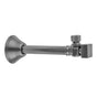 Jaclo - Quarter Turn 1/2'' Copper (Sweat Fit) x 3/8'' O.D. Outlet Angle Supply Valve with Square Handle - White