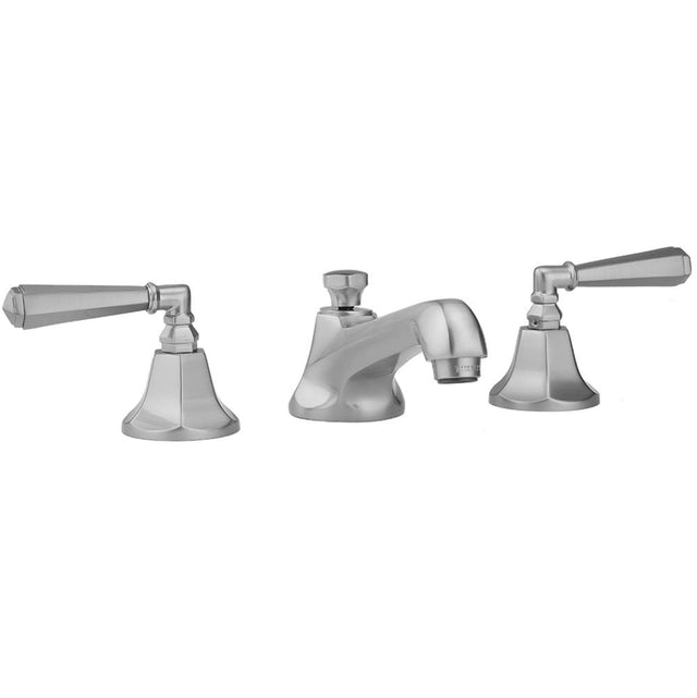 Jaclo - Astor Faucet with Hex Lever Handles - White