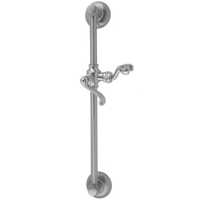 Jaclo - 24'' Traditional Wall Bar with Ribbon Lever Handle - Vintage Bronze