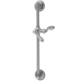 Jaclo - 24'' Traditional Wall Bar with Regency Lever Handle - Vintage Bronze