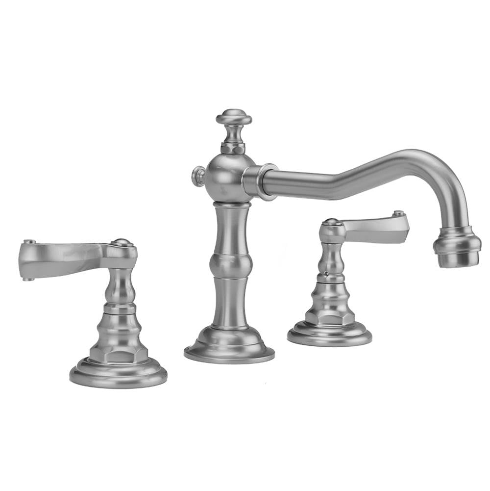 Jaclo - Roaring 20's Faucet with Ribbon Lever Handles - 1.2 GPM - White