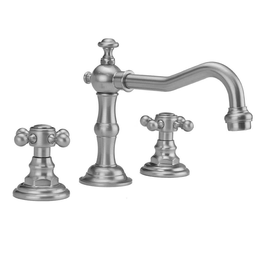 Jaclo - Roaring 20's Faucet with Ball Cross Handles- 1.2 GPM - White