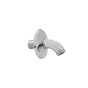 Jaclo - All Brass 3 1/2'' Specialty Showerarm with escutcheon - White