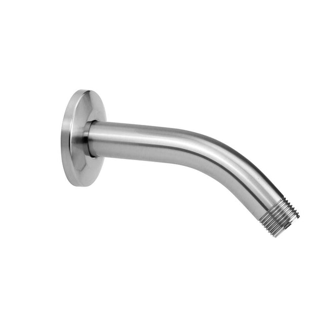 Jaclo - 6'' 45Â° Brass Showerarm with Escutcheon - White