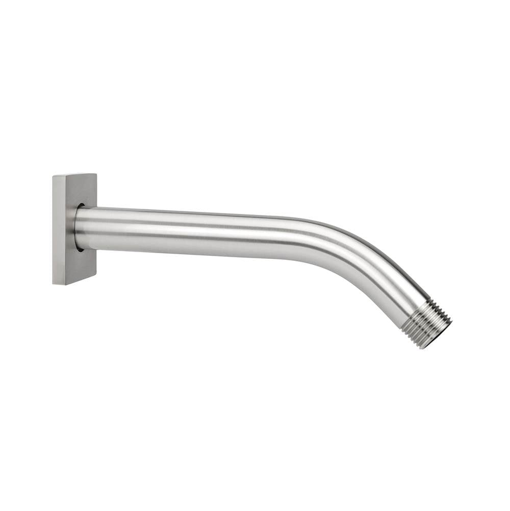 Jaclo - 8'' 45Â° Brass Showerarm with Square Escutcheon - White