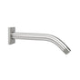 Jaclo - 8'' 45Â° Brass Showerarm with Square Escutcheon - White