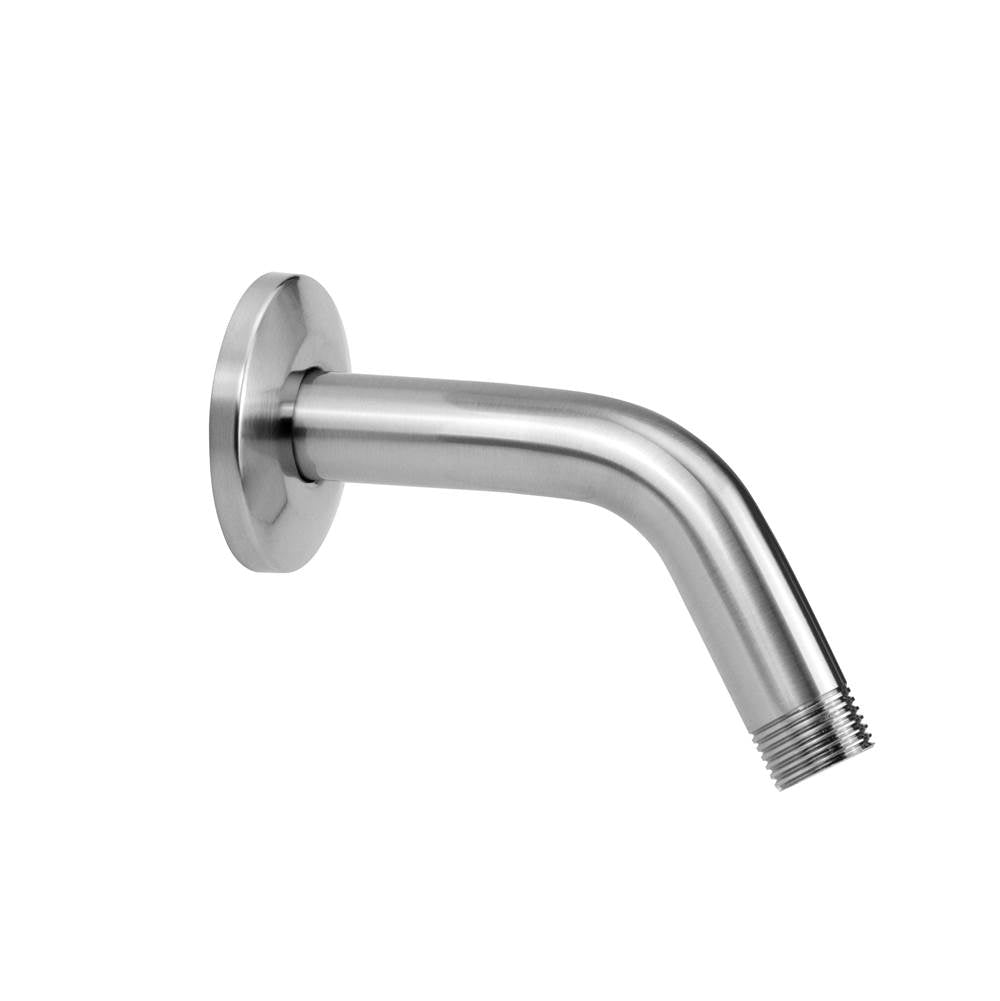Jaclo - 6'' 60Â° Brass Showerarm with Escutcheon - White