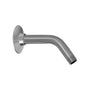 Jaclo - 8'' 60Â° Brass Showerarm with Standard Escutcheon - Satin Nickel