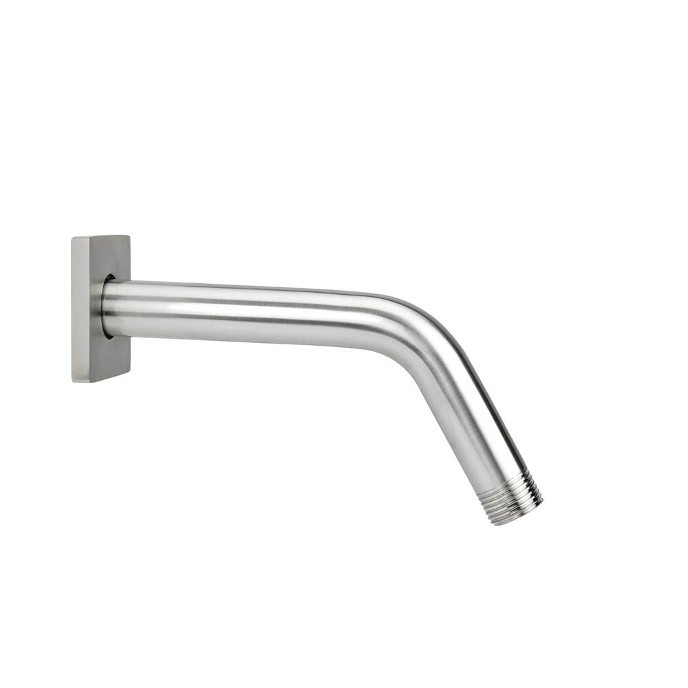 Jaclo - 8'' 60Â° Brass Showerarm with Square Escutcheon - White