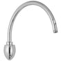 Jaclo - All Brass Swivel Arc Showerarm - White