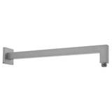 Jaclo - 16'' 90Â° Square Showerarm & Escutcheon - White