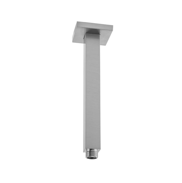 Jaclo - 12'' Square Drop Ceiling Showerarm & Square Escutcheon - White