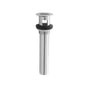 Jaclo - Grid Lavatory Drain with Overflow - White