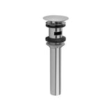 Jaclo - Stationary Round Lavatory Drain with Overflow - White