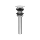 Jaclo - Stationary Round Lavatory Drain - White