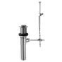 Jaclo - Fully Polished & Plated Pop-Up Lavatory Drain - White