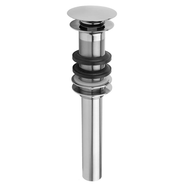 Jaclo - Finger Touch Round Lavatory Drain - White