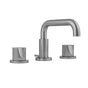 Jaclo - Downtown  Contempo Faucet with Round Escutcheons & Thumb Handles -1.2 GPM - White