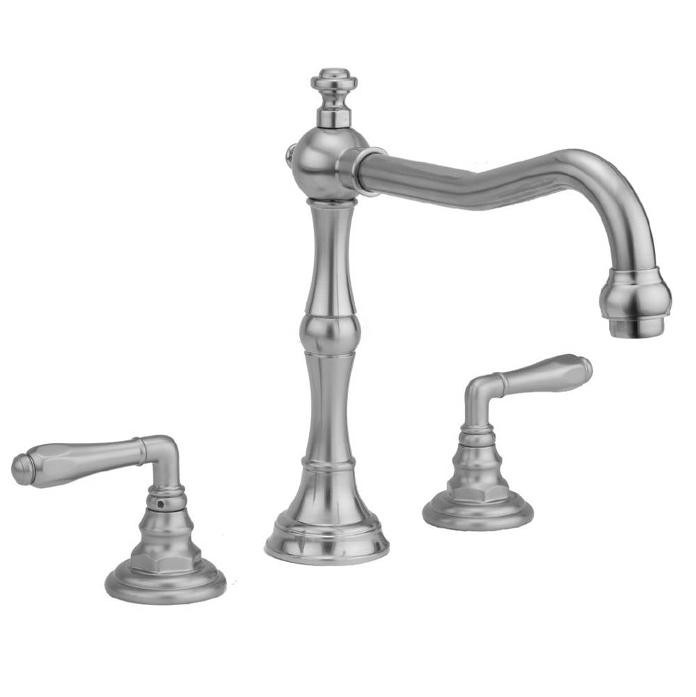 Jaclo - Roaring 20's Roman Tub Set with Smooth Lever Handles - White