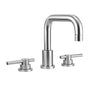 Jaclo - Contempo Downtown Roman Tub Set with Peg Lever Handles - White