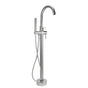 Jaclo - Uptown Contempo Freestanding Tub Filler with Handshower & Handshower Hose - Vintage Bronze