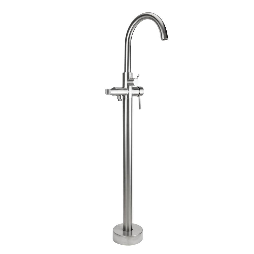 Jaclo - Uptown Contempo Freestanding Tub Filler - White