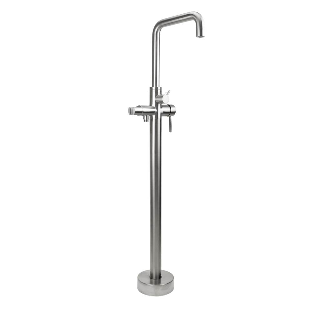 Jaclo - Downtown Contempo Freestanding Tub Filler - White
