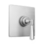 Jaclo - Square Plate With Hex Lever Trim For Pressure Balance Cycling Valve (J-CSV) - White
