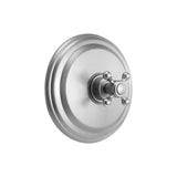 Jaclo - Hex Plate With Hex Lever Trim For Pressure Balance Cycling Valve (J-CSV) - White