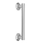 Jaclo - 16'' Grand Grab Bar with Contemporary Hex Flange - White