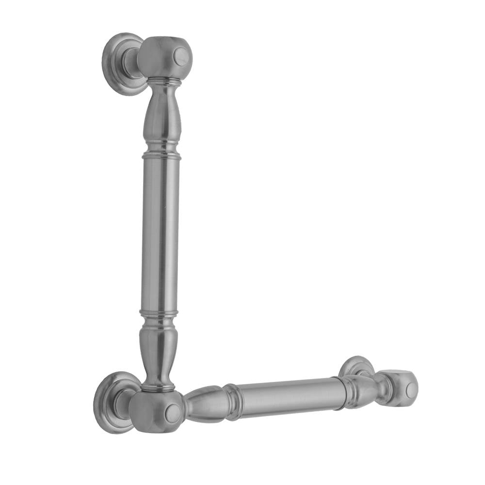 Jaclo - G20 12H x 24W 90Â° Right Hand Grab Bar - White