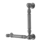 Jaclo - G21 16H x 32W 90Â° Left Hand Grab Bar - White