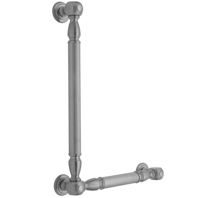Jaclo - G21 32H x 16W 90Â° Right Hand Grab Bar - White