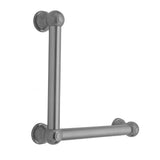 Jaclo - G30 12H x 16W 90Â° Right Hand Grab Bar - White