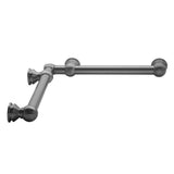 Jaclo - G30 24'' x 32''   Inside Corner Grab Bar - White