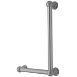 Jaclo - G30 32H x 16W 90Â° Left Hand Grab Bar - White