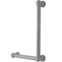 Jaclo - G33 32H x 24W 90Â° Left Hand Grab Bar - White
