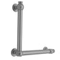 Jaclo - G60 16H x 32W 90Â° Right Hand Grab Bar - White