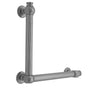 Jaclo - G61 16H x 32W 90Â° Right Hand Grab Bar - White