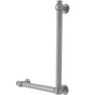Jaclo - G61 24H x 16W 90Â° Left Hand Grab Bar - White