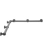 Jaclo - G70 60'' x 60'' Inside Corner Grab Bar - White